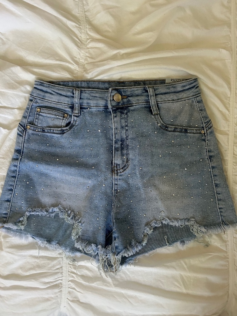 Sparkly Jean Shorts